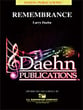 Remembrance Concert Band sheet music cover